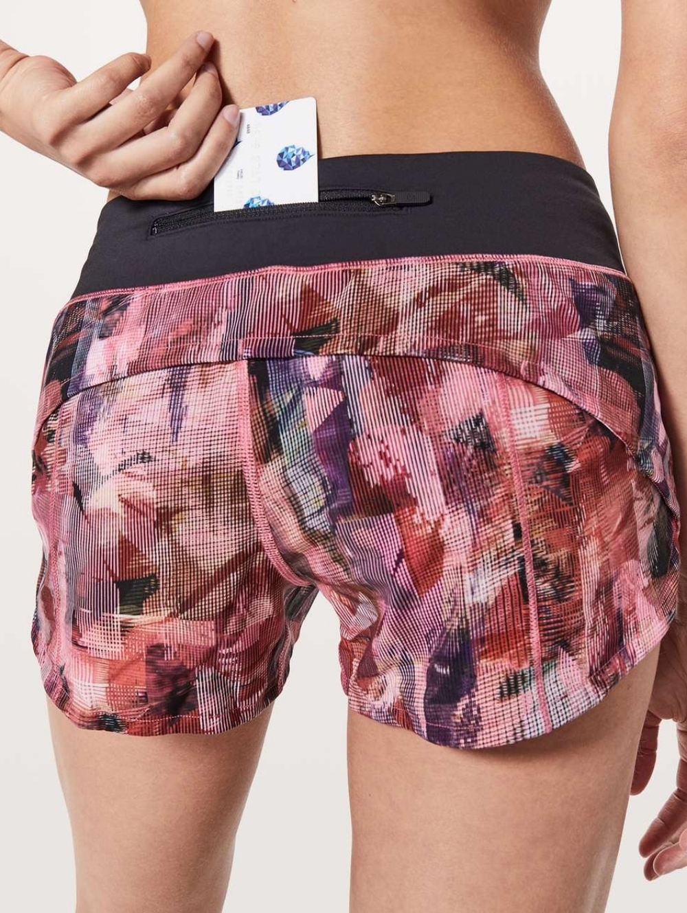Lululemon 🍋 Speed-Up shorts Sun Dazed Multi Pink
